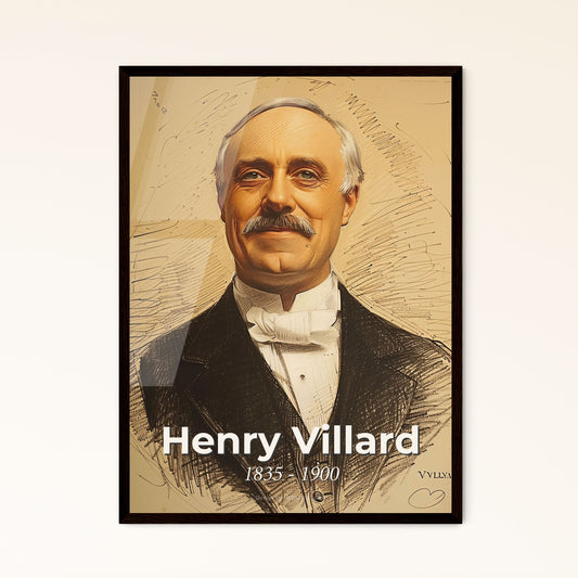 Henry Villard Framed Print