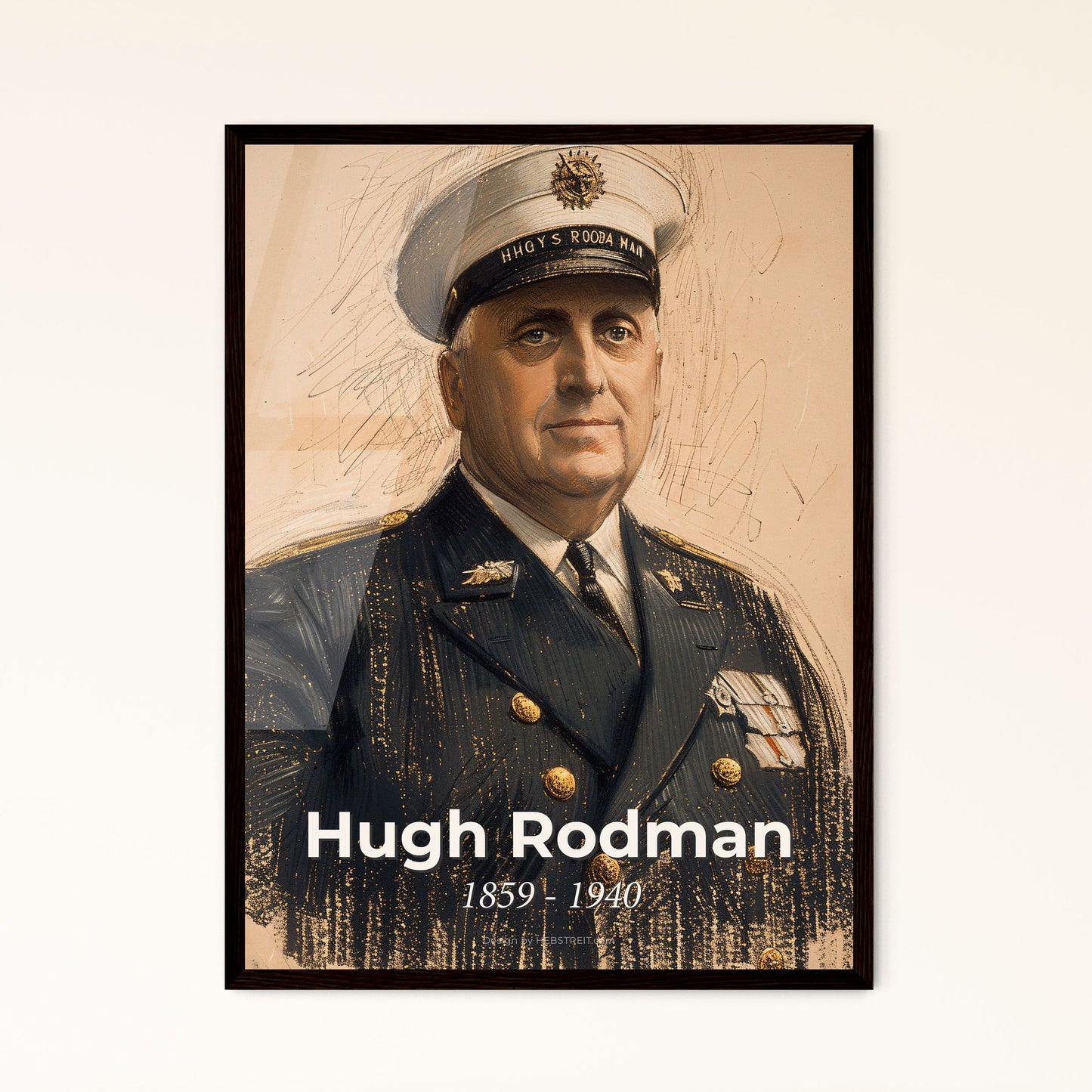 Hugh Rodman Framed Print