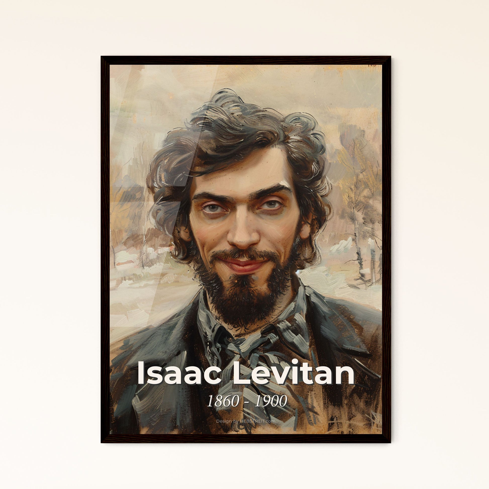 Evocative Isaac Levitan Framed Print