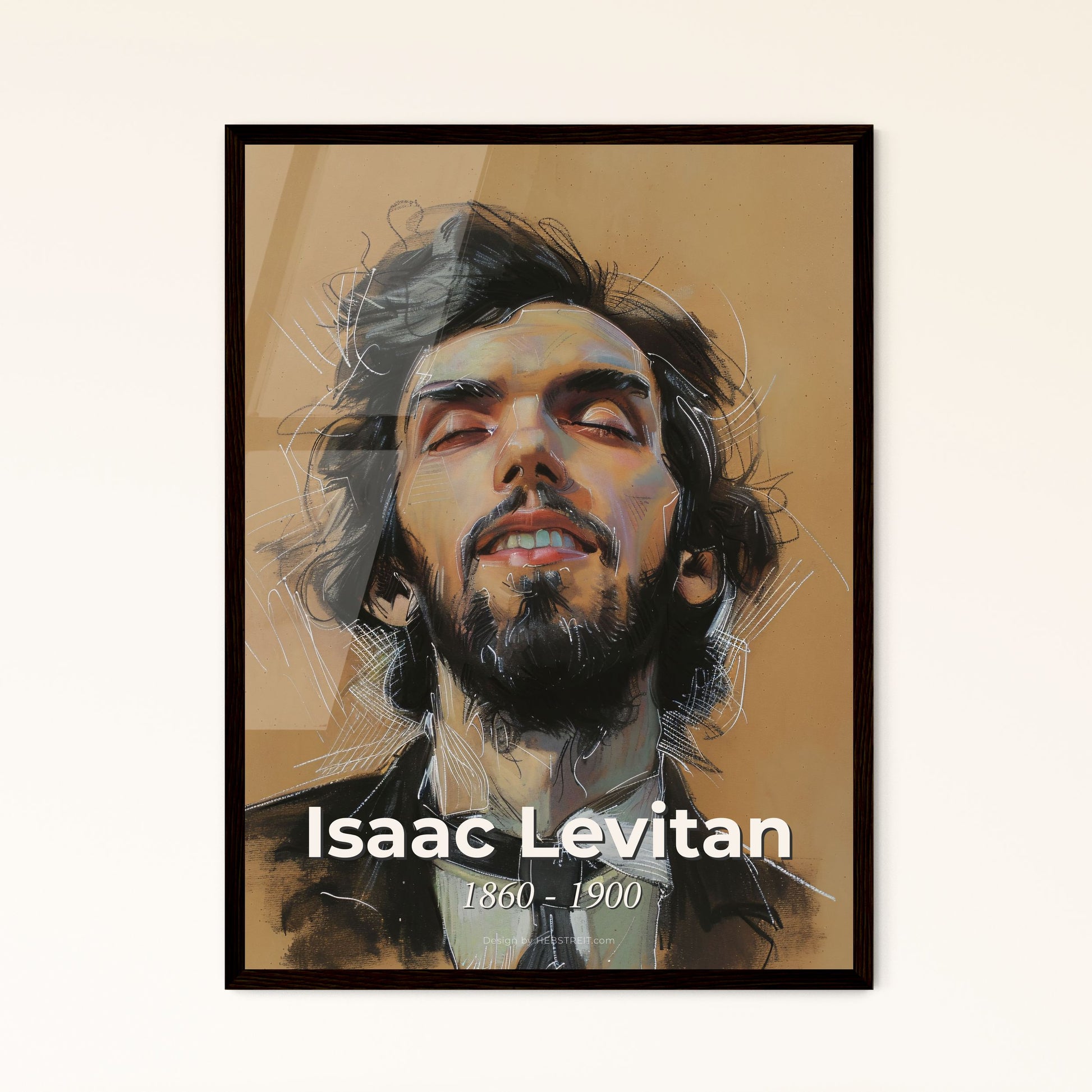 Evocative Russian Landscape Art Print Framed Print