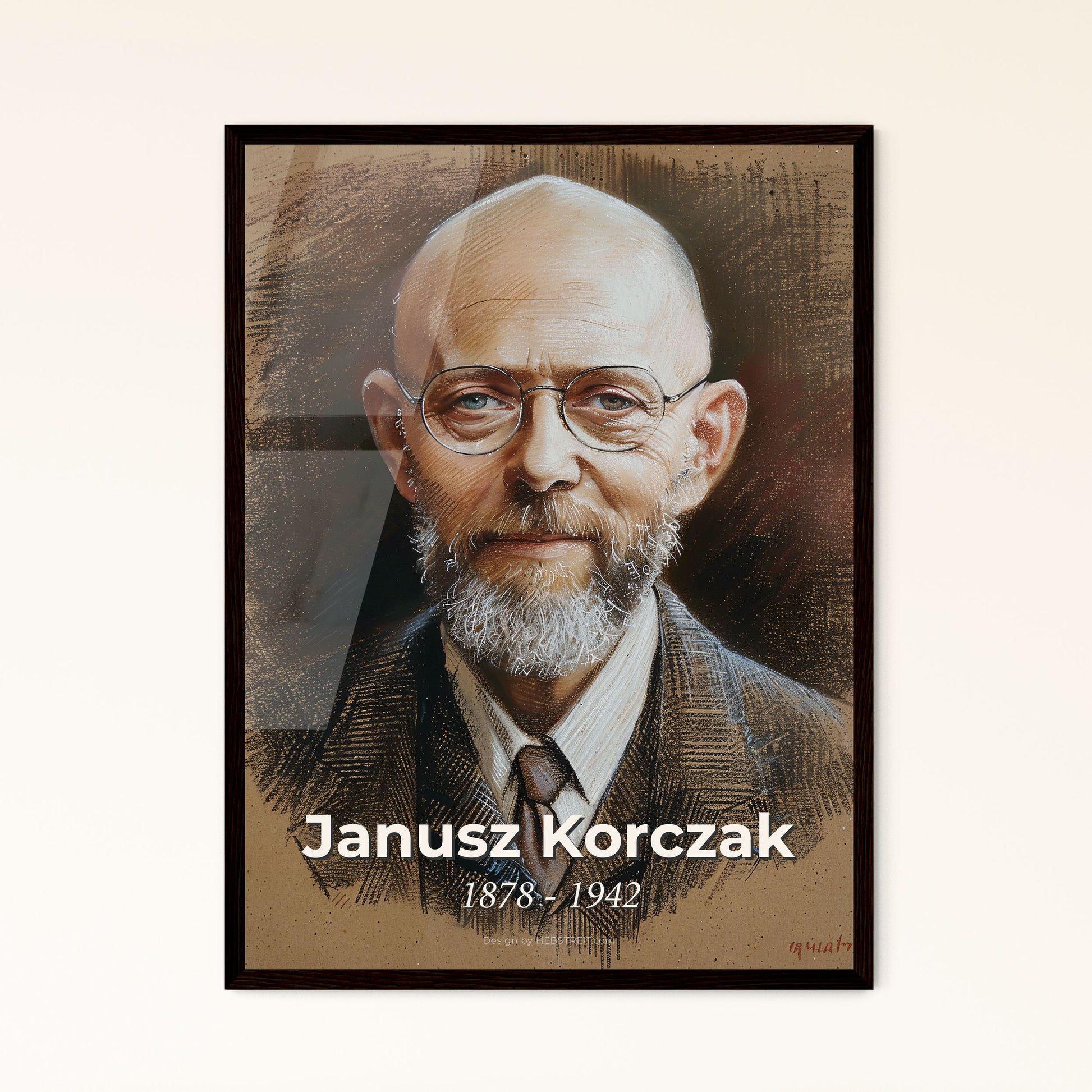 Janusz Korczak Framed Print