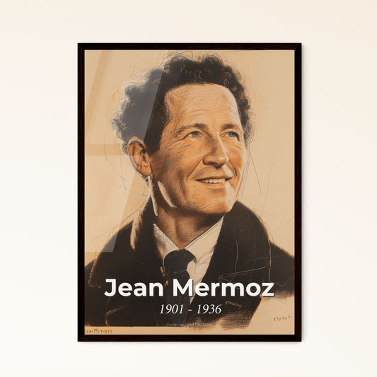 Jean Mermoz Framed Print