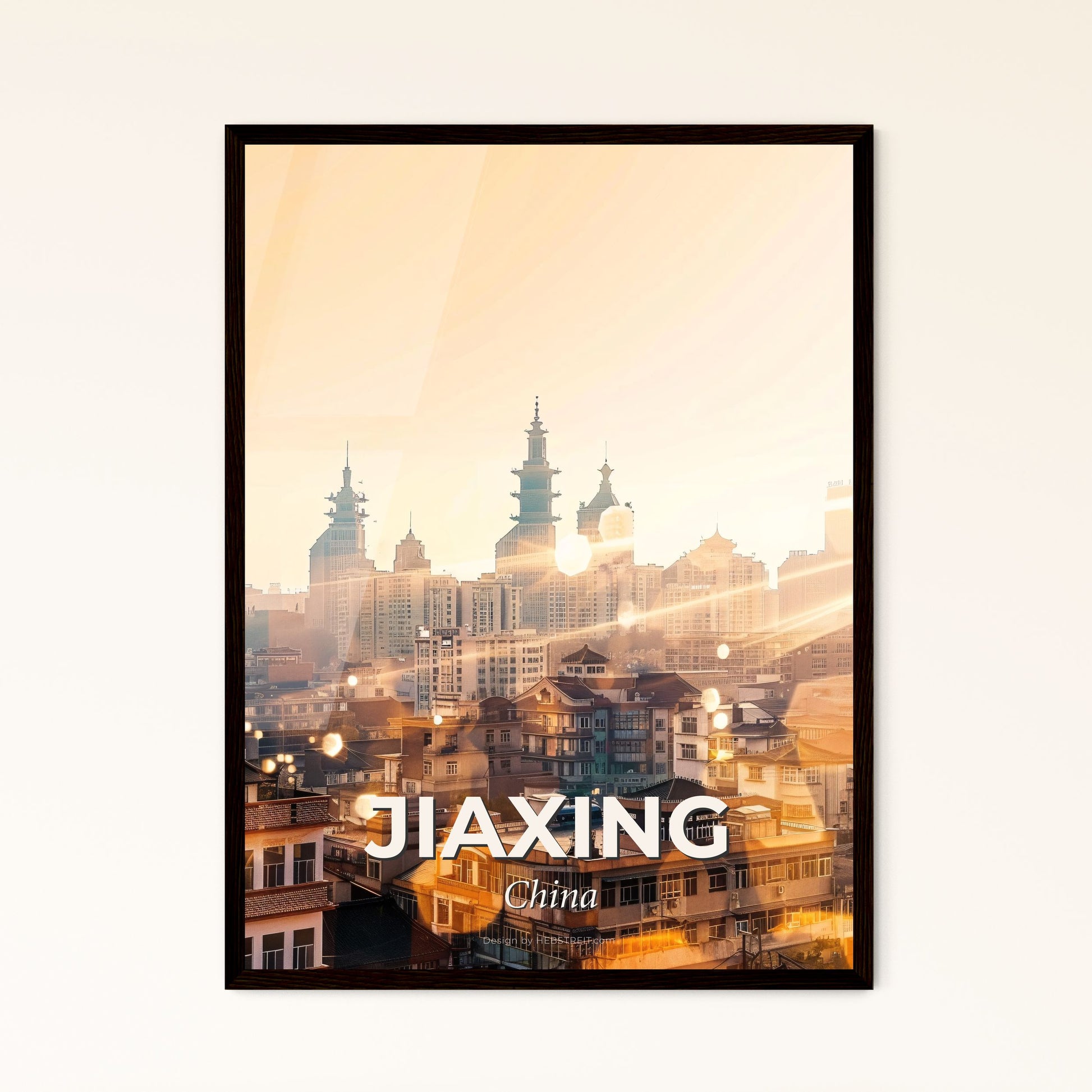 Jiaxing: Bright Skyline, Subtle Backlights - A city with many buildings