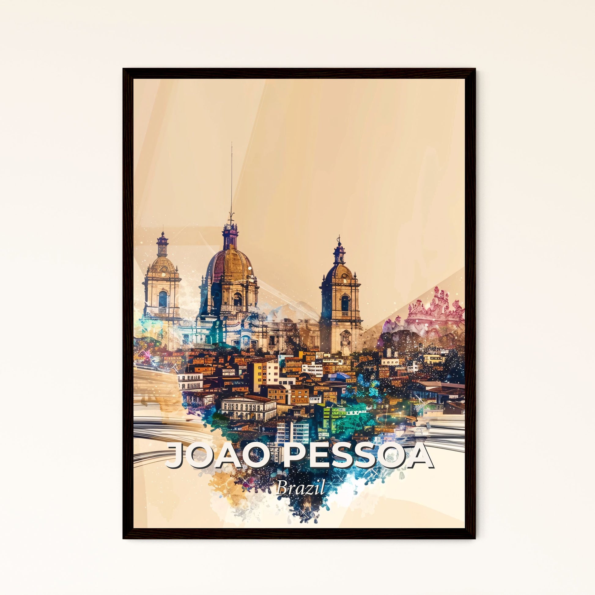 Joao Pessoa: Where History Sparks Modernity - A city with a building and a tower