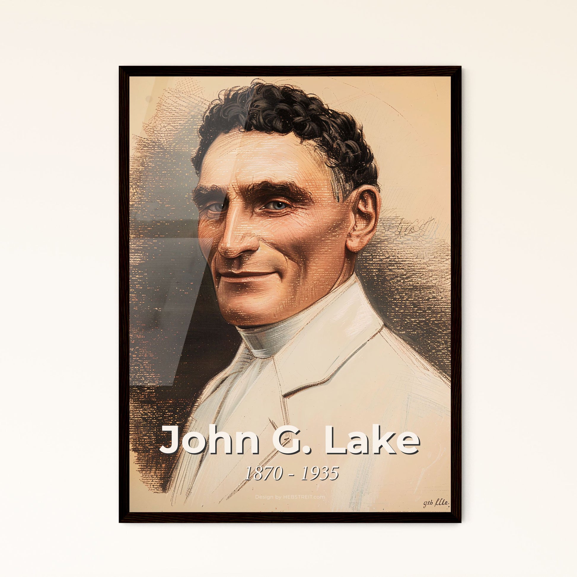 John G. Lake Framed Print