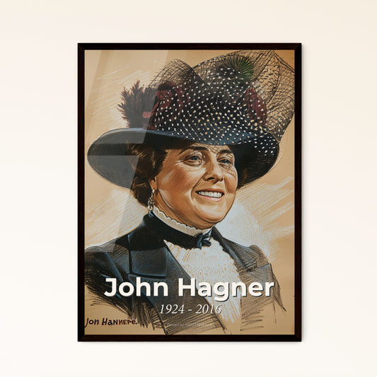 Dynamic Tribute to John Hagner: A Contemporary Portrait of an Iconic Stuntman & Makeup Artist in Vibrant, Artistic Elegance