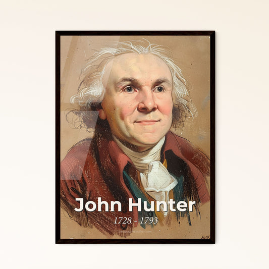 Elegant Portrait of  - Framed Art Print