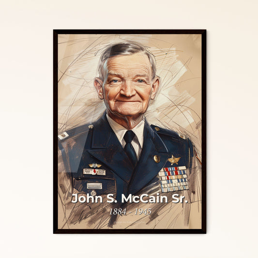 John S. McCain Sr. Framed Print