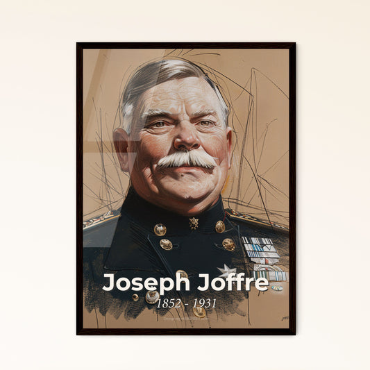 Striking Portrait of J - Framed Art Print