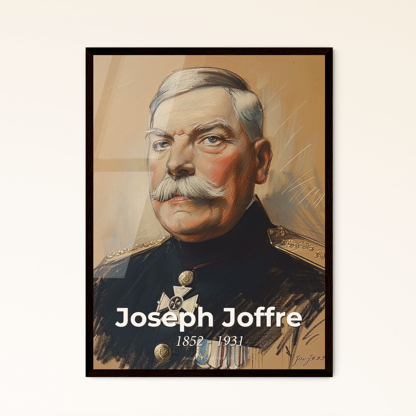 Vibrant Tribute to Gen - Framed Art Print