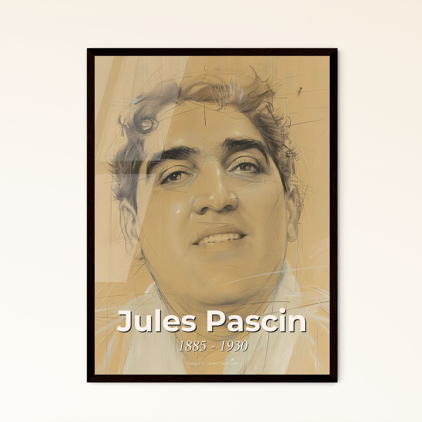 Elegant Urban Muse - Framed Art Print