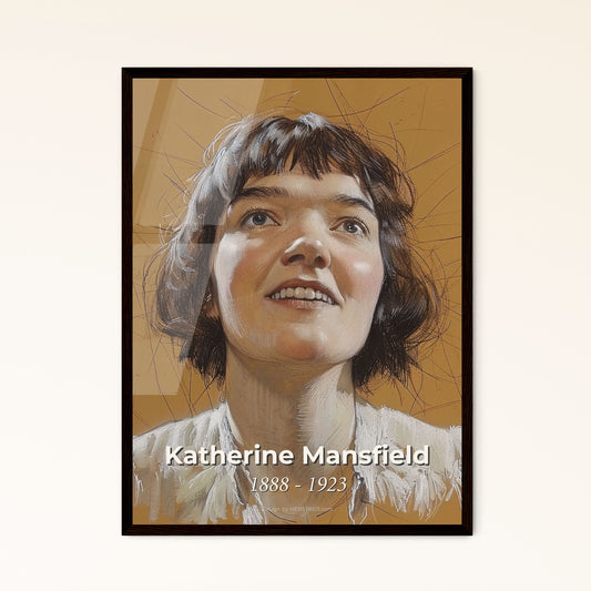 Katherine Mansfield - Framed Art Print