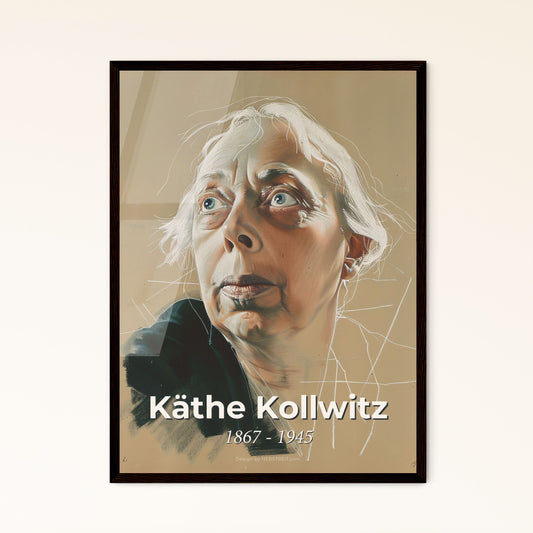 Dynamic Portrait of Kät - Framed Art Print