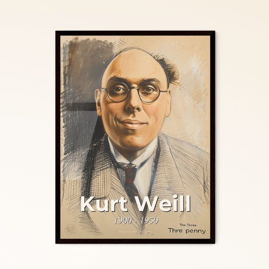 Kurt Weill Framed Print