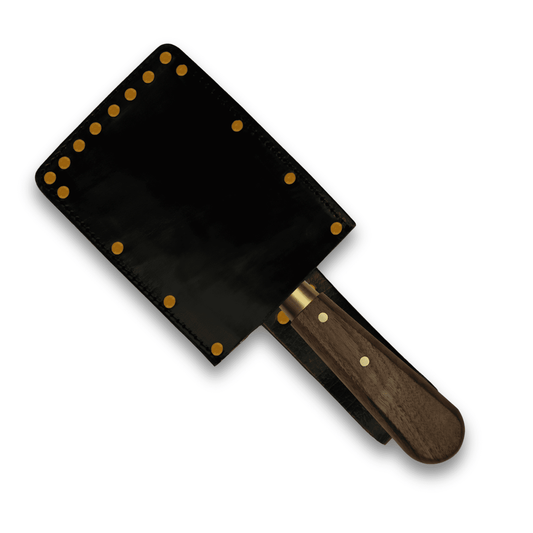 Quarter Moon Knife / Saddler's Knife Leather Sheath