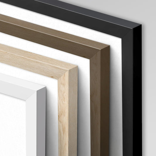 White Light Wooden Frame