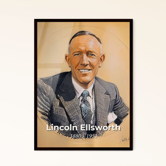 Graceful Tribute to Lincoln Ellsworth Framed Print