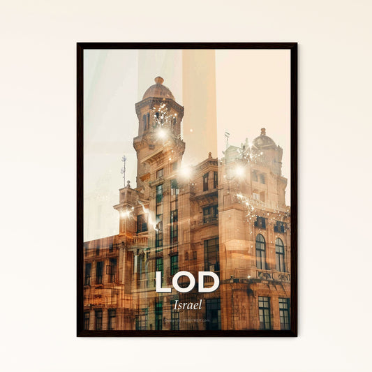 Lod Skyline Doppelganger Poster - A building with a tower