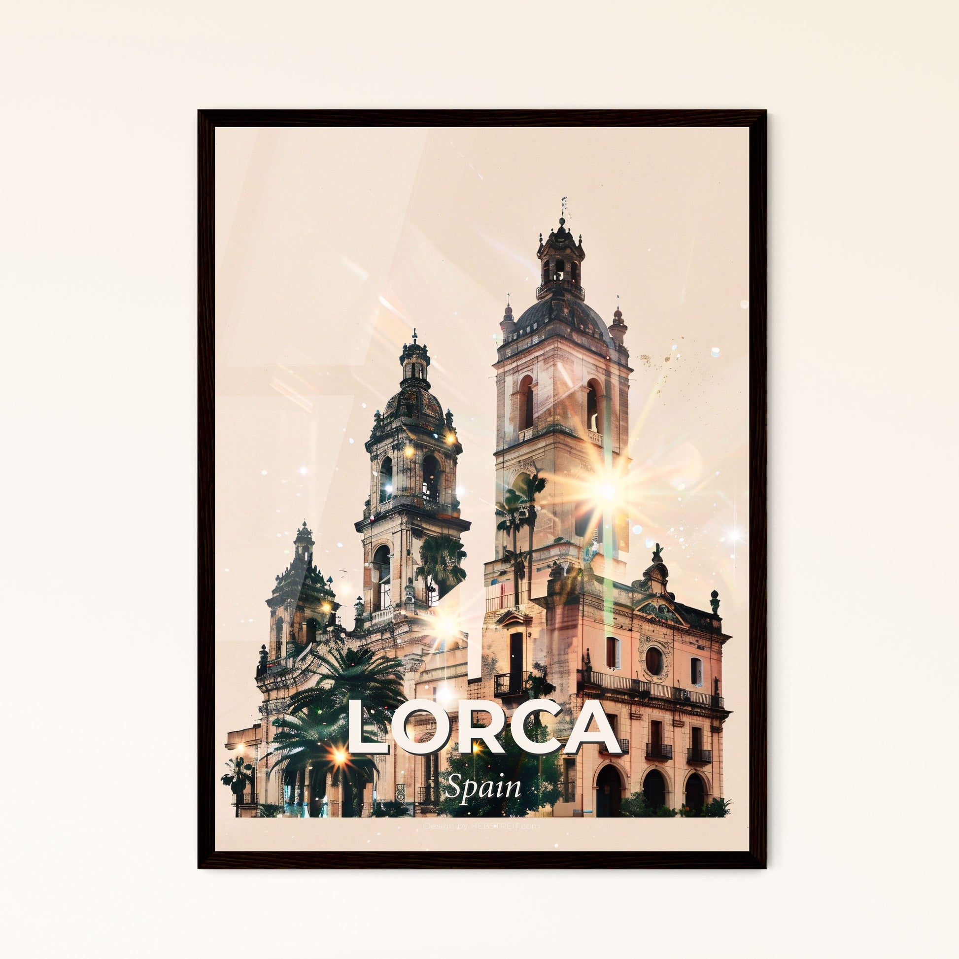 Lorca City Hall, Where Culture Meets Heritage - A building with a tower and palm trees