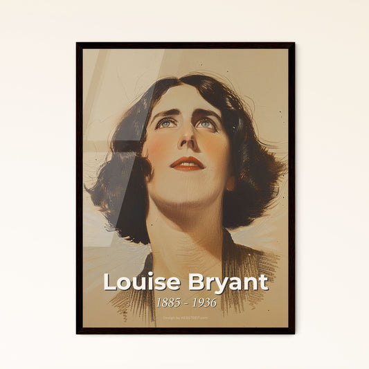 Exquisite Louise Bryan - Framed Art Print