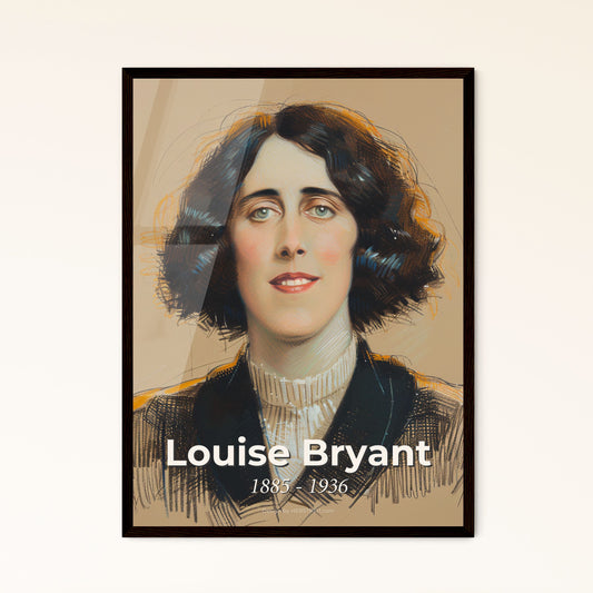 Captivating Portrait o - Framed Art Print