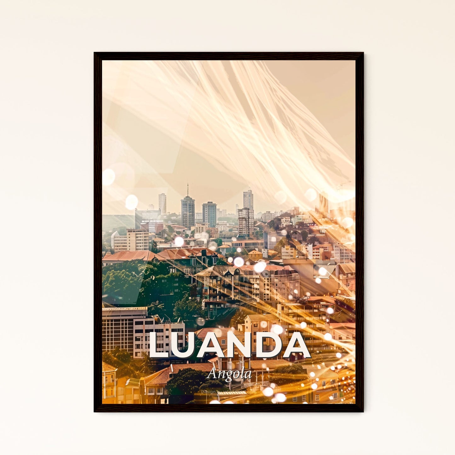 Luanda, Angola: City of Light and Heritage - A city with many buildings and trees