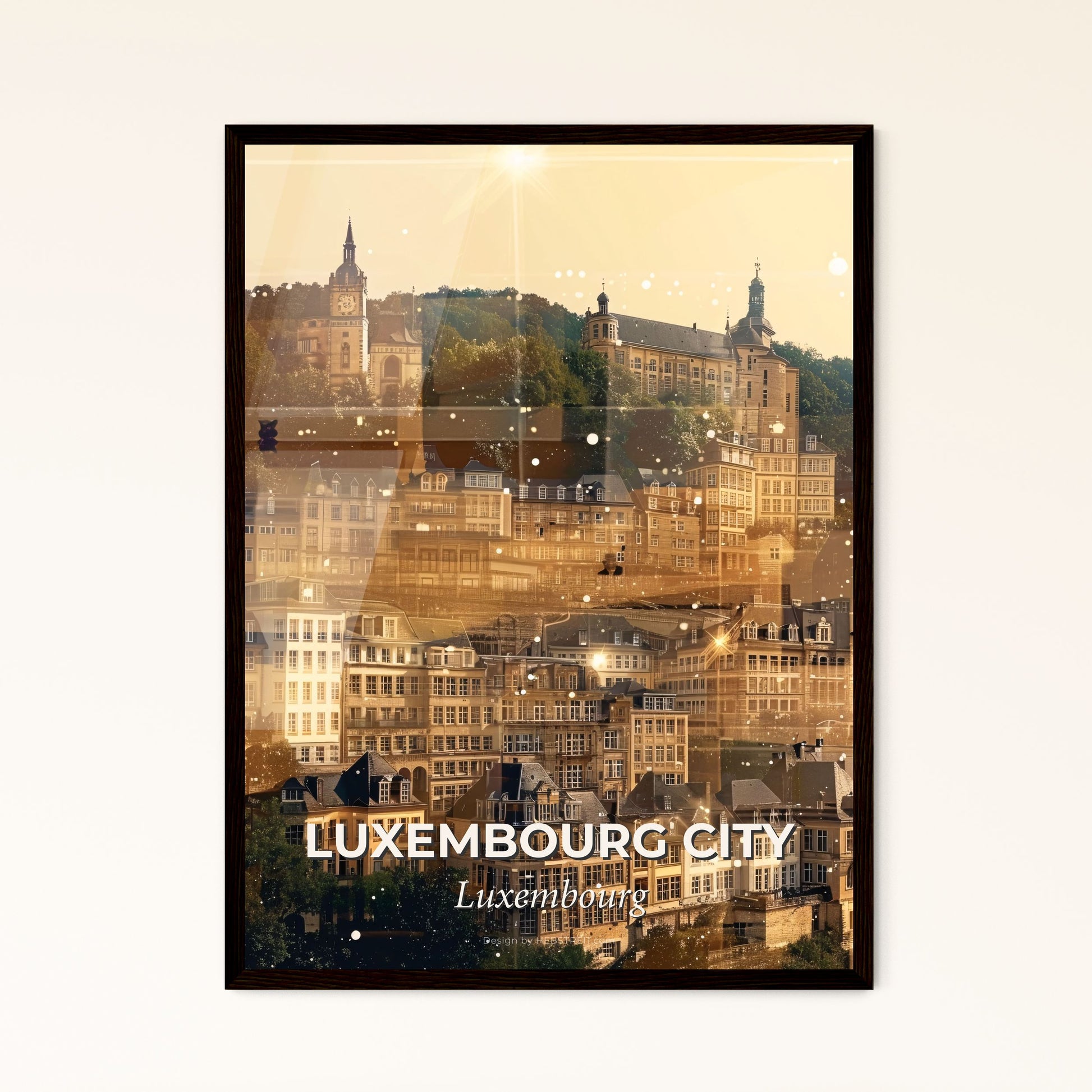 Luxembourg's Iconic Architecture Brilliance - A city with many buildings