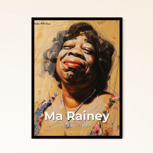 Ma Rainey - Framed Art Print