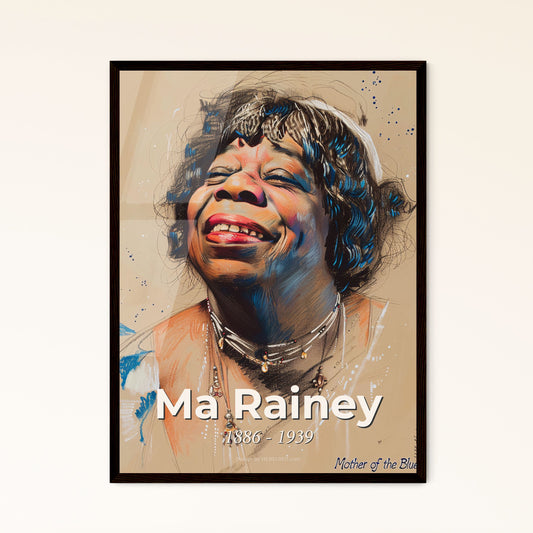 Ma Rainey - Framed Art Print