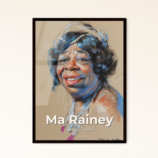 Ma Rainey - Framed Art Print