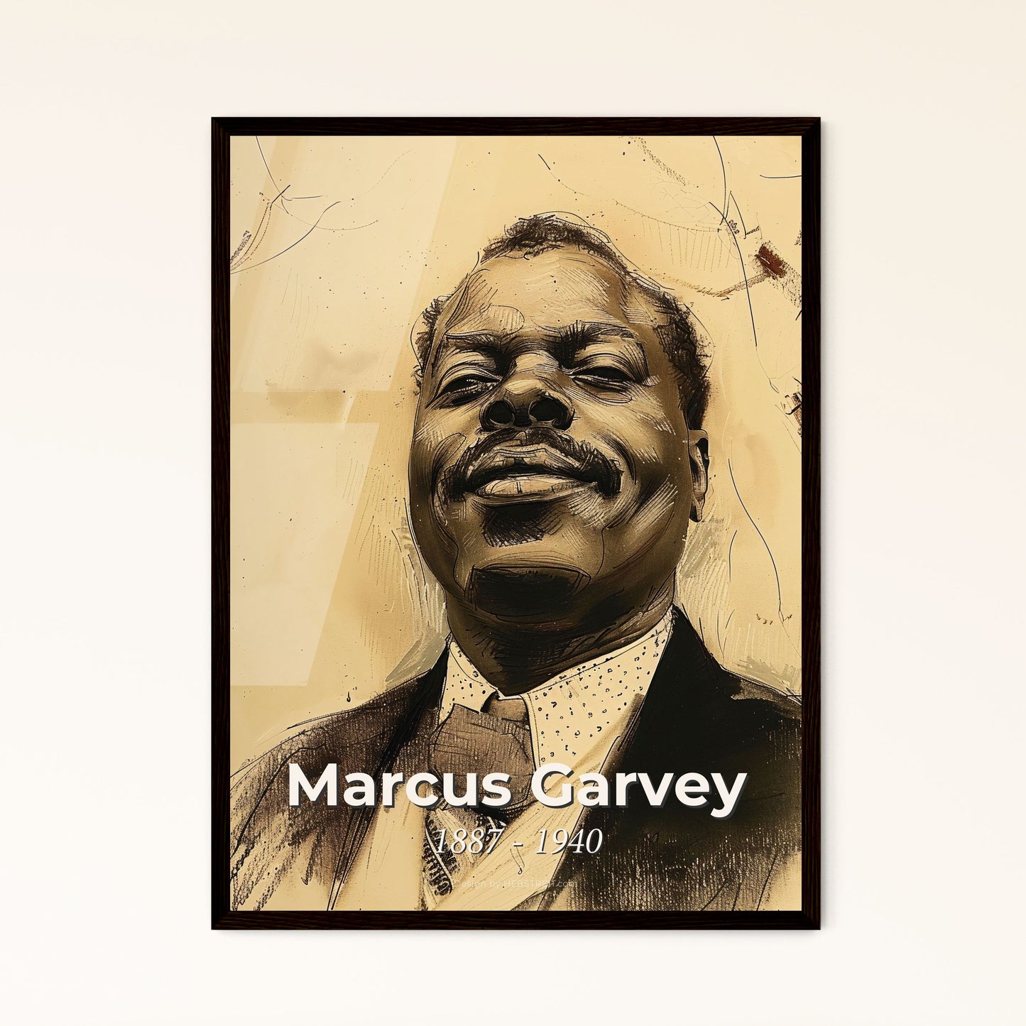 Radiant Tribute to Mar - Framed Art Print