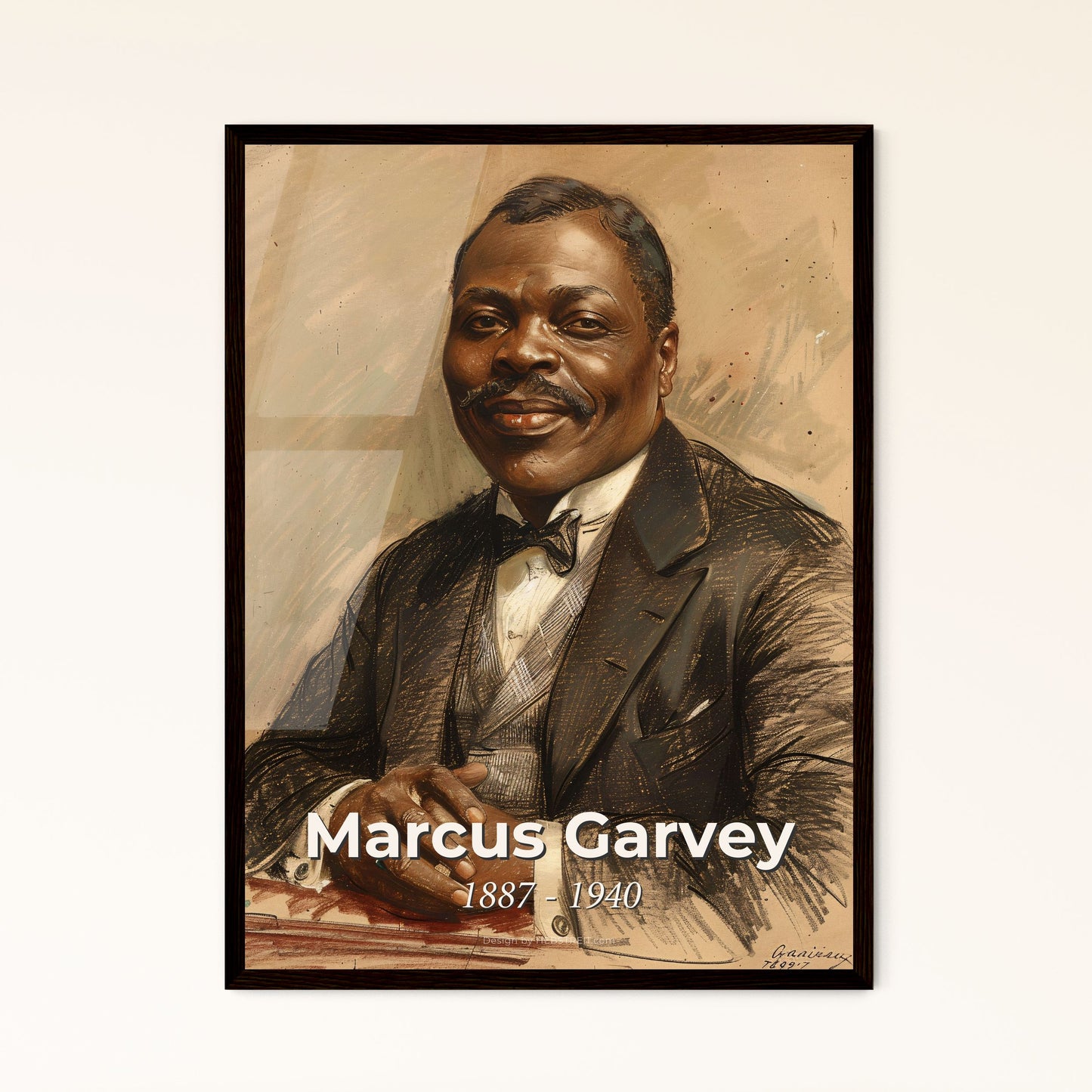 Marcus Garvey Framed Print