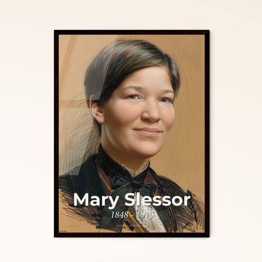 Mary Slessor: Inspirational Scottish Missionary in Nigeria - Captivating Contemporary Art Print for Home Decor & Gifts