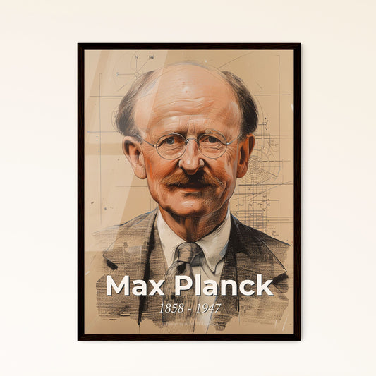 Max Planck Framed Print