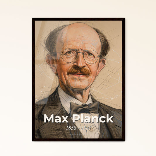 Max Planck Portrait Framed Print