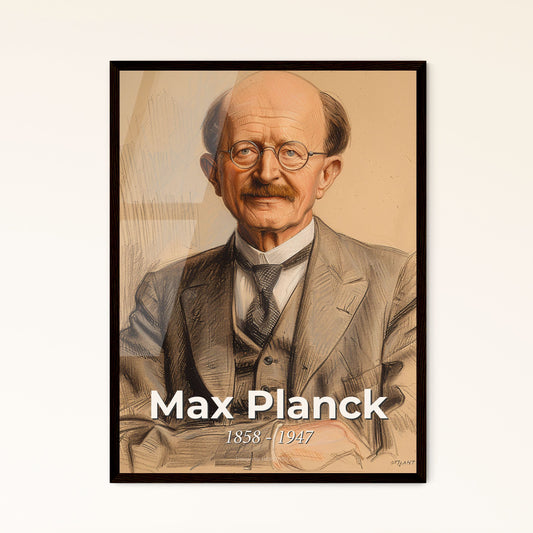 Max Planck Framed Print