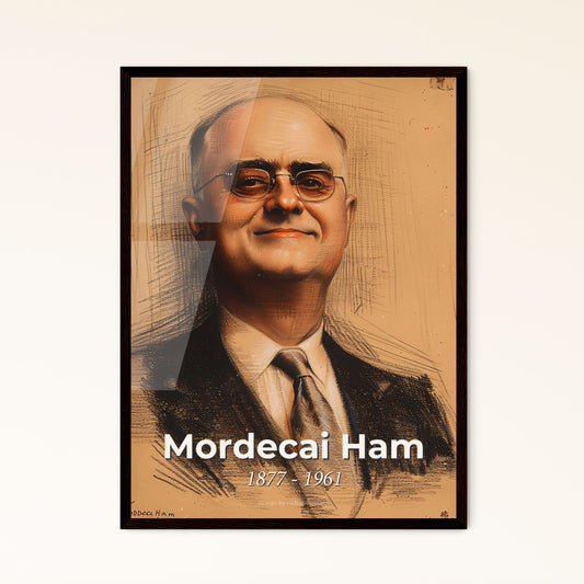 Radiant Legacy: Mordecai Ham, 1877-1961 - Influential Evangelist in Striking Contemporary Art - Perfect Gift for Home Décor