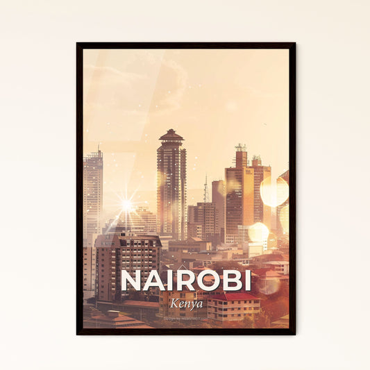 Nairobi: City of Lights and Shadows - A city with many tall buildings