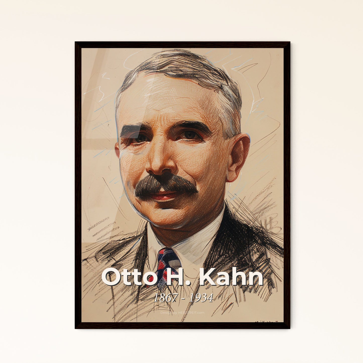 Otto H. Kahn Framed Print
