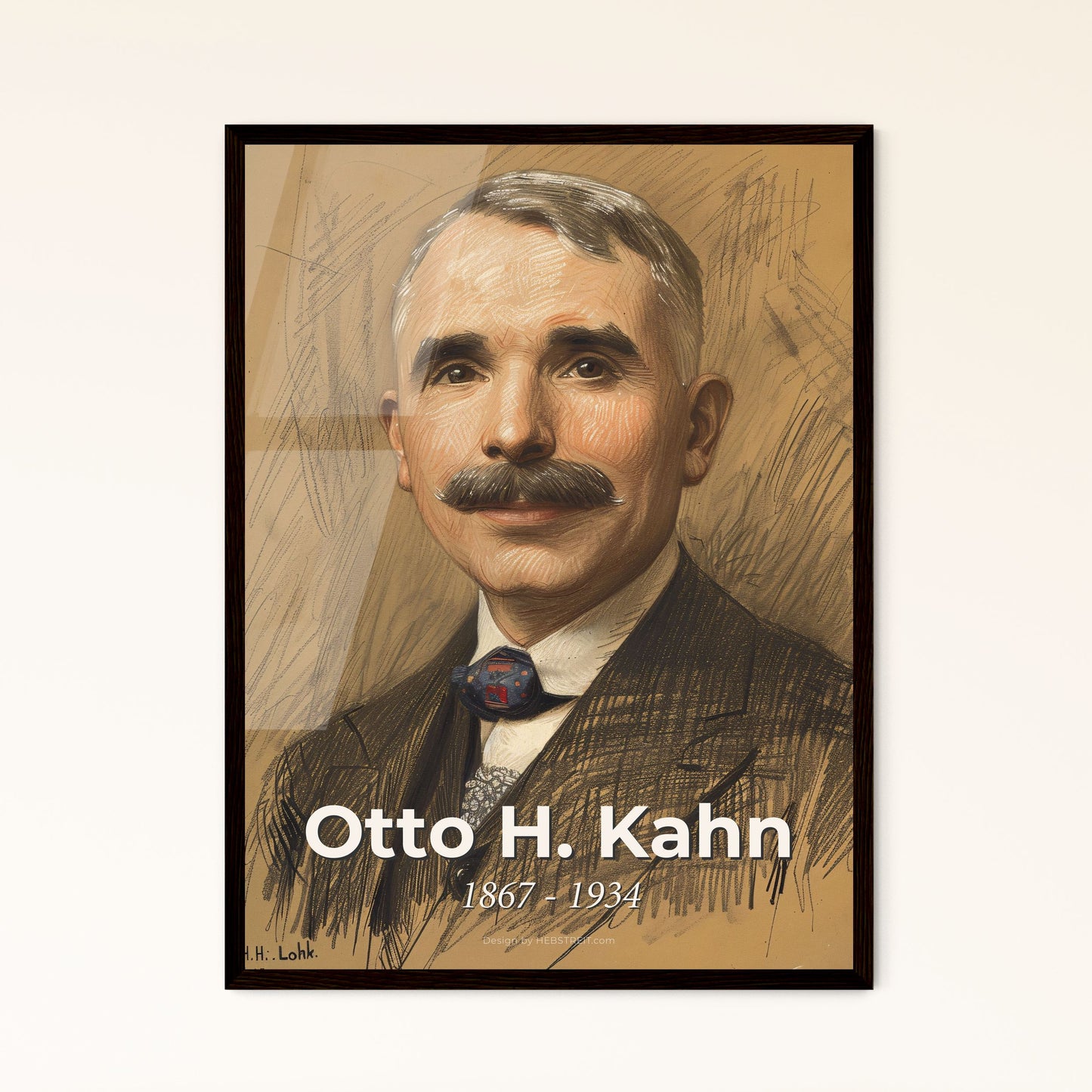 Otto H - Framed Art Print