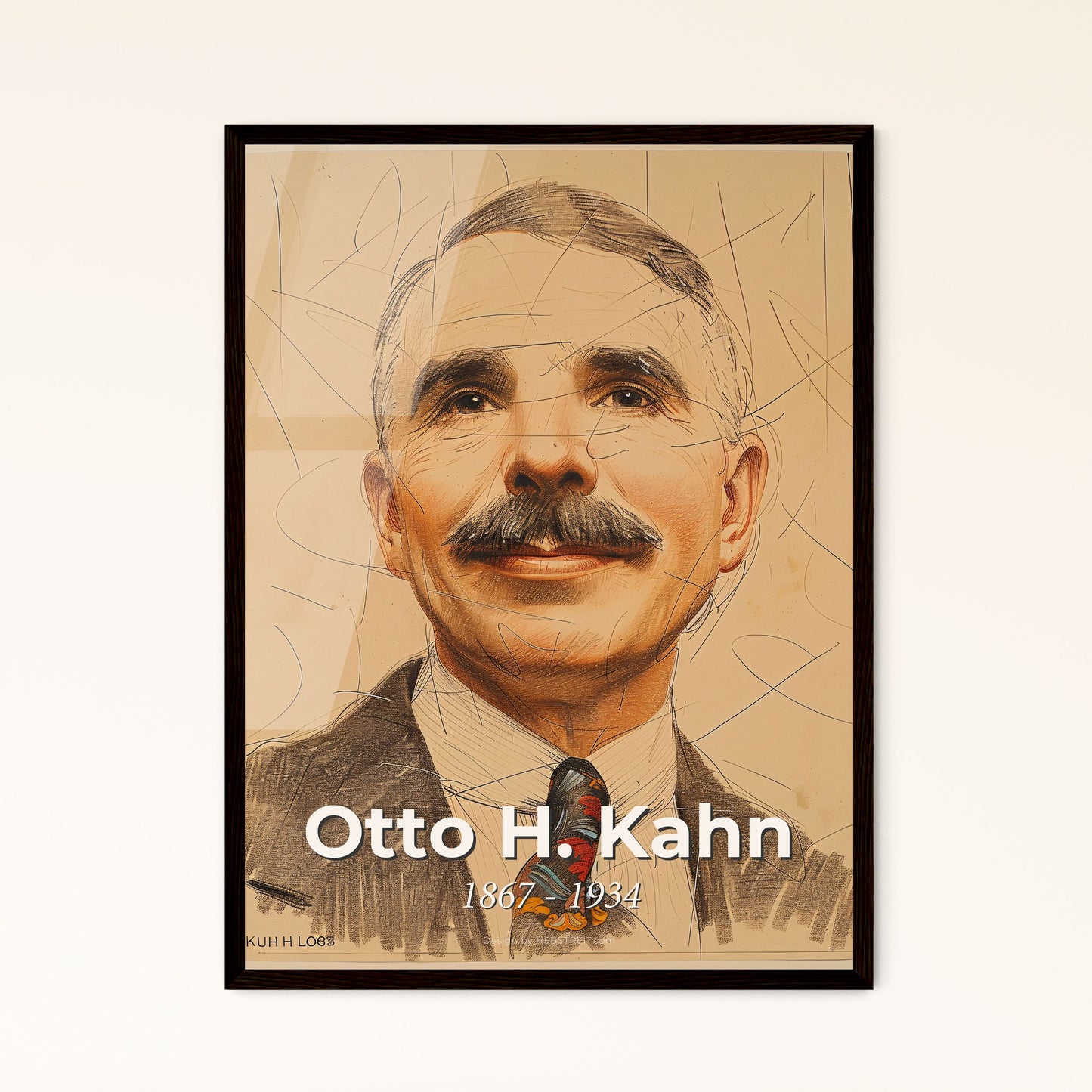 Otto H - Framed Art Print