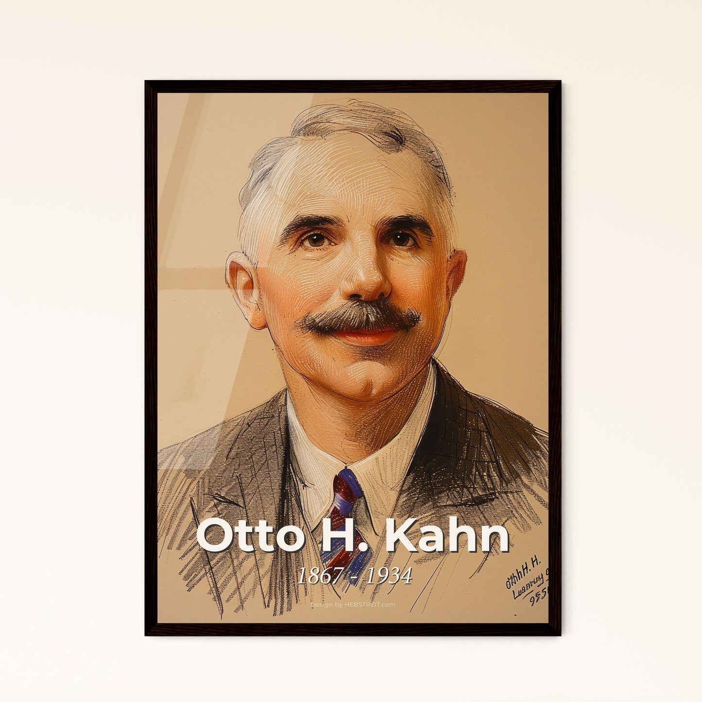 Otto H. Kahn Framed Print