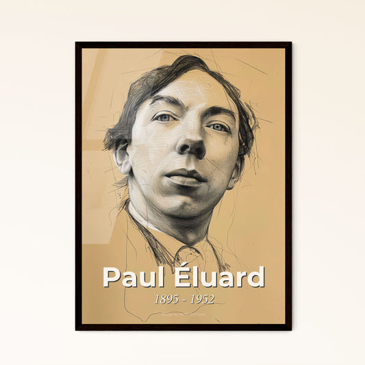 Elegant Surrealist Tribute Framed Print