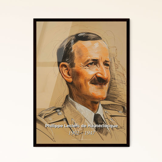 Philippe Leclerc de Hauteclocque Framed Print