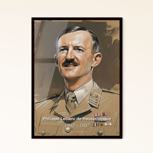Philippe Leclerc de Hauteclocque Framed Print