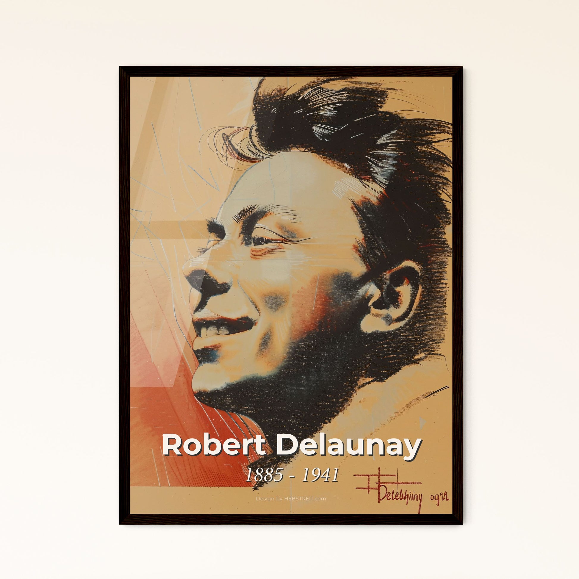 Enchanting Orphic Elegan - Framed Art Print