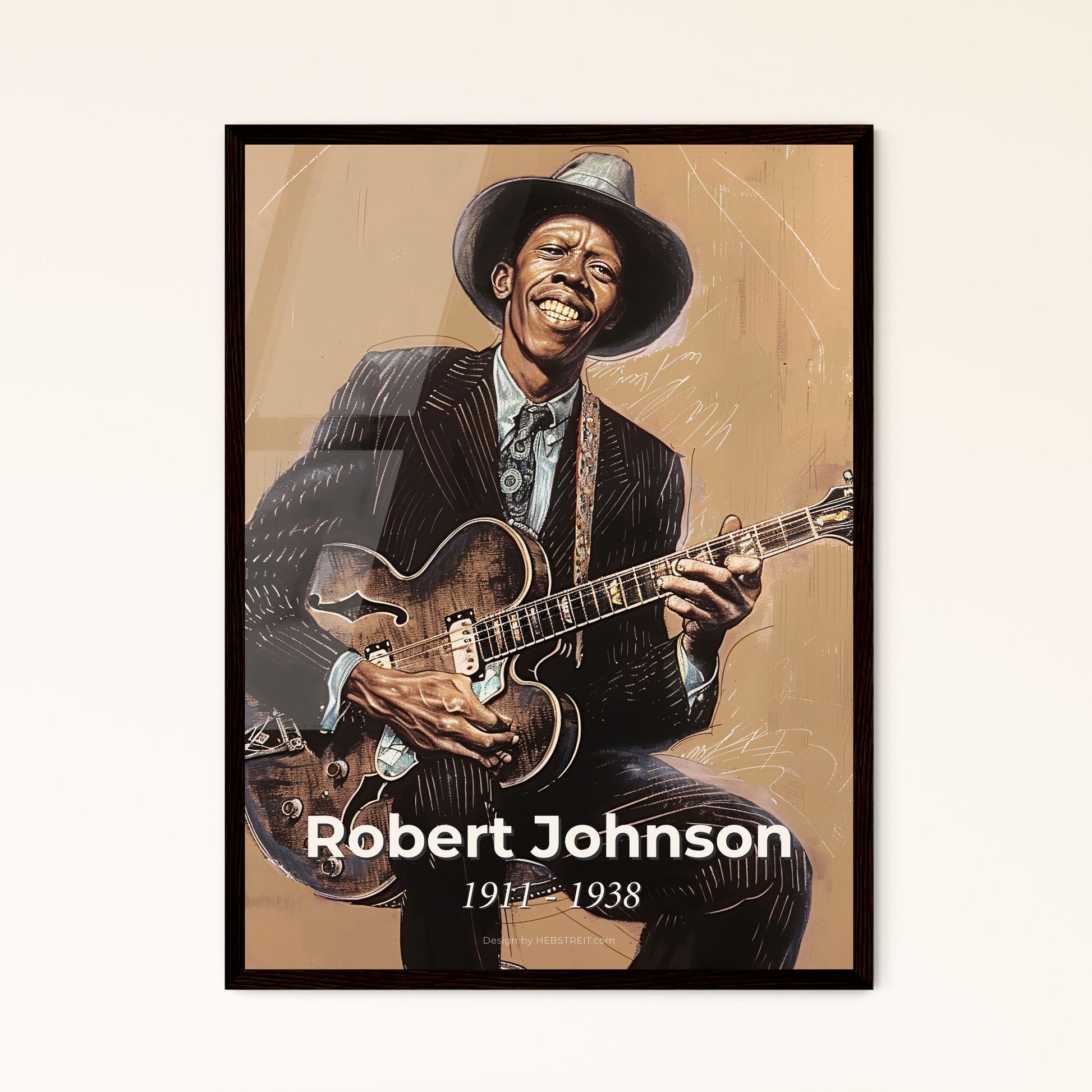 Robert Johnson Framed Print
