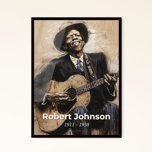 Robert Johnson - Framed Art Print
