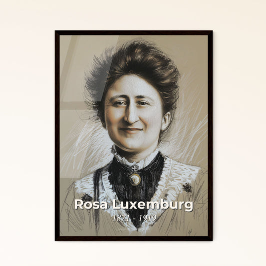 Rosa Luxemburg - Framed Art Print