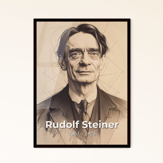 Rudolf Steiner Portrait Framed Print